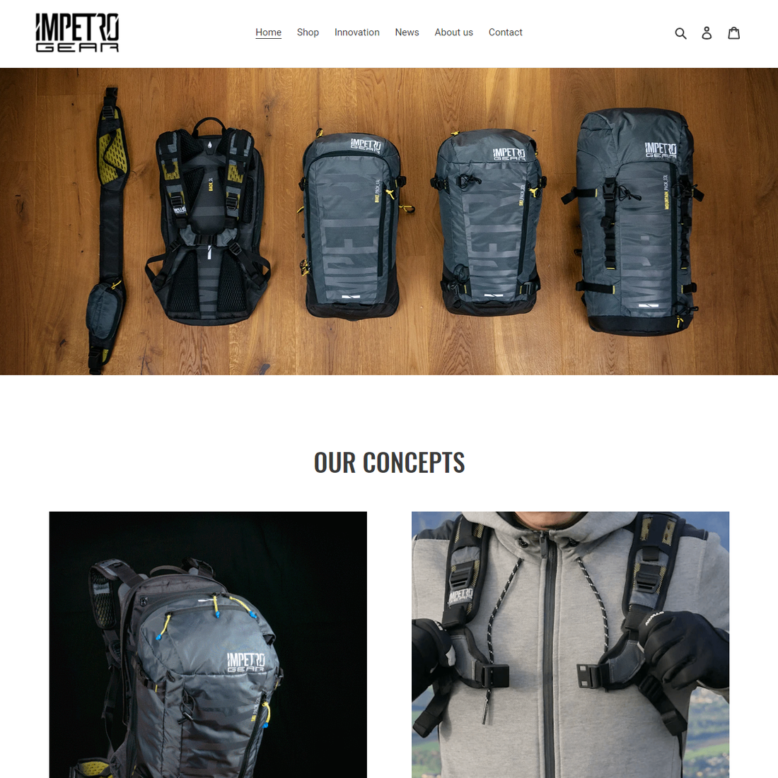 Impetro Gear Webshop is Now Online