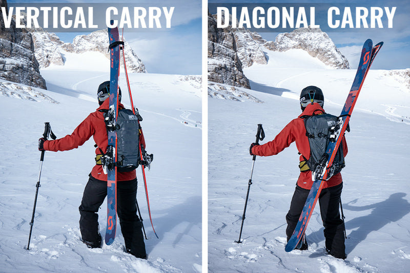 Ski Pack Diagonal Ski Carry Backpack Hyperlite Mountain Gear Crux