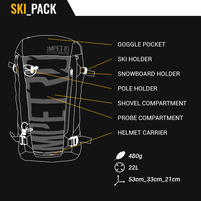 Impetro Ski BackPack